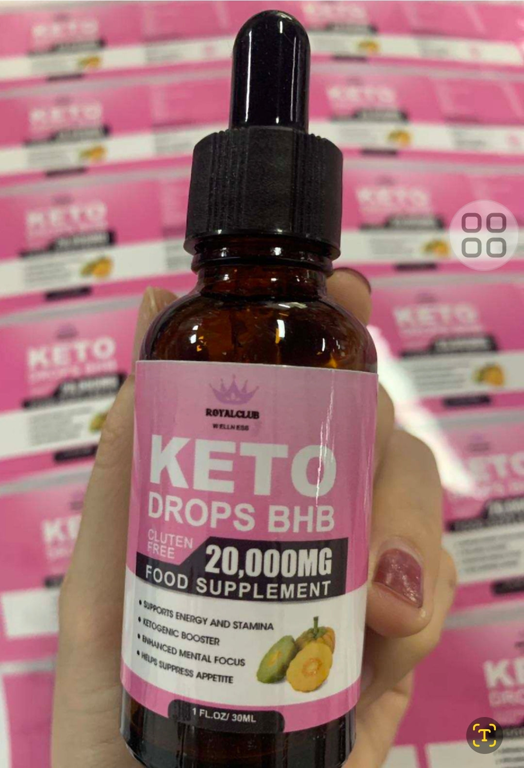 Keto drops